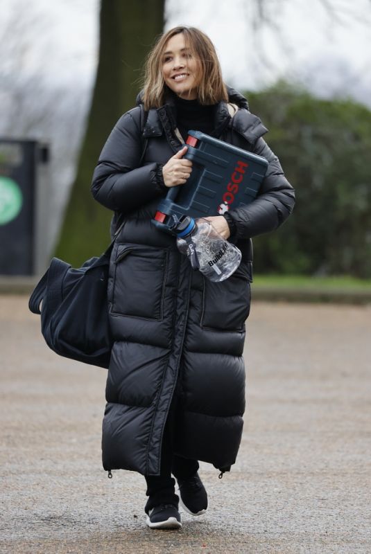 MYLEENE KLASS Leaves Ice Rink in London 11/25/2020