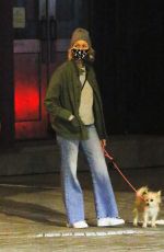 NAOMI WATTS Out eith Her Dog in New York 11/16/2020
