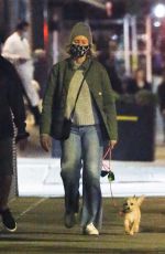 NAOMI WATTS Out eith Her Dog in New York 11/16/2020