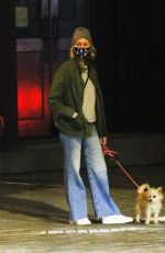 NAOMI WATTS Out eith Her Dog in New York 11/16/2020