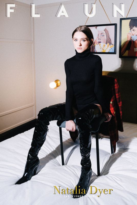 NATALIA DYER for Flaunt Magazine, The Wishes Issue, November 2020
