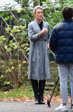 NATALIE LOWE Out Filming in London 11/02/2020