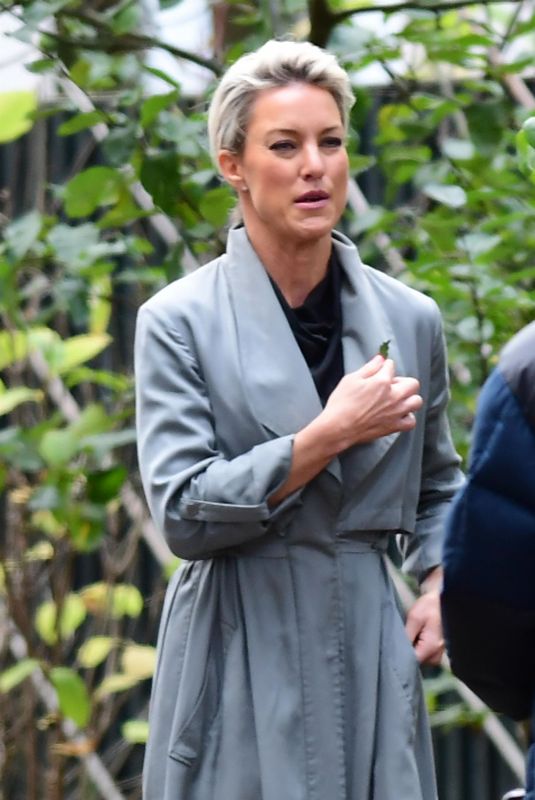 NATALIE LOWE Out Filming in London 11/02/2020