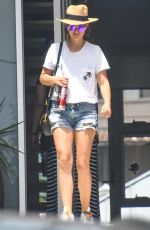 NATALIE PORTMAN in Denim Shorts Out and About in Sydney 11/29/2020