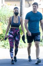 NICOLE SCHERZINGER and Thom Evans Leaves a Gym in Los Angeles 11/05/2020