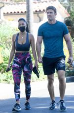 NICOLE SCHERZINGER and Thom Evans Leaves a Gym in Los Angeles 11/05/2020