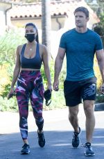 NICOLE SCHERZINGER and Thom Evans Leaves a Gym in Los Angeles 11/05/2020