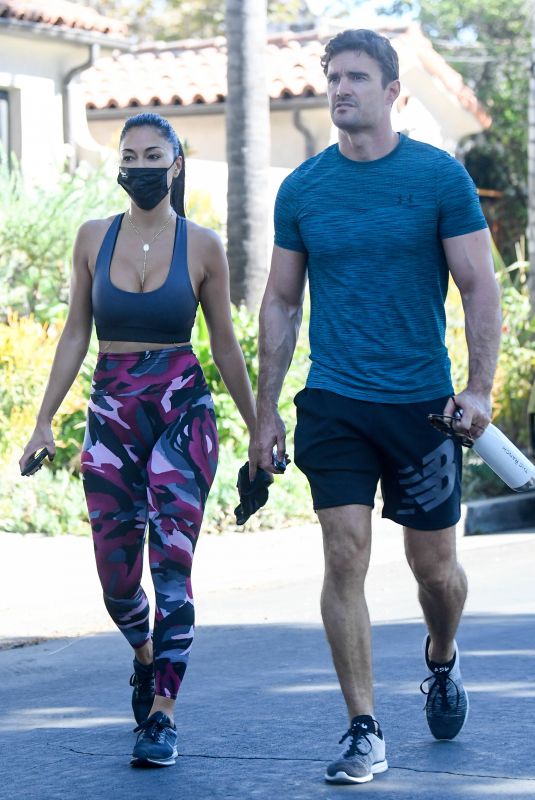 NICOLE SCHERZINGER and Thom Evans Leaves a Gym in Los Angeles 11/05/2020