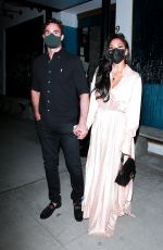 NICOLE SCHERZINGER and Thom Evans Night Out in Beverly Hills 11/06/2020