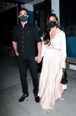 NICOLE SCHERZINGER and Thom Evans Night Out in Beverly Hills 11/06/2020