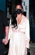 NICOLE SCHERZINGER and Thom Evans Night Out in Beverly Hills 11/06/2020