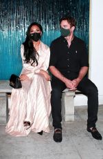 NICOLE SCHERZINGER and Thom Evans Out in Beverly Hills 11/06/2020
