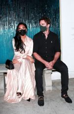 NICOLE SCHERZINGER and Thom Evans Out in Beverly Hills 11/06/2020