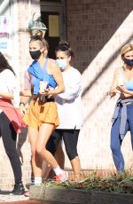 NINA AGDAL Leaves Her Agdal Method Class in The Hamptons 11/07/2020