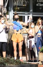 NINA AGDAL Leaves Her Agdal Method Class in The Hamptons 11/07/2020