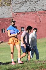 NINA AGDAL Leaves Her Agdal Method Class in The Hamptons 11/07/2020