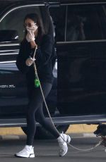 NINA DOBREV Arrives at Airport in Vancouver 11/09/2020