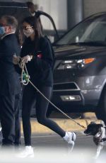 NINA DOBREV Arrives at Airport in Vancouver 11/09/2020