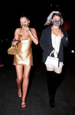 NOAH CYRUS and TANA MONGEAU at a Halloween Party in Hollywood 10/31/2020