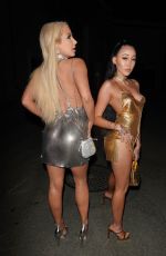 NOAH CYRUS and TANA MONGEAU at a Halloween Party in Hollywood 10/31/2020