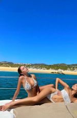 OLIVIA and SOPHIA CULPO in Bikinis at a Yacht - Instagram Photos 10/31/2020