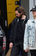 OLIVIA ATTWOOD on the Set of Olivia Meets Her Match in Manchester 11/08/2020
