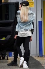 OLIVIA ATTWOOD on the Set of Olivia Meets Her Match in Manchester 11/08/2020