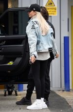 OLIVIA ATTWOOD on the Set of Olivia Meets Her Match in Manchester 11/08/2020