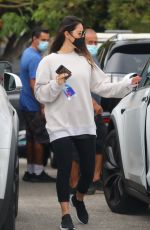 OLIVIA MUNN Leaves a Gym in Los Angeles 11/05/2020