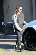OLIVIA MUNN Leaves a Gym in Los Angeles 11/16/2020