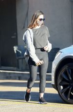 OLIVIA MUNN Leaves a Gym in Los Angeles 11/16/2020
