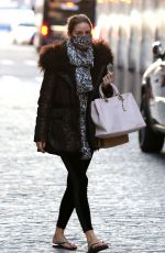 OLIVIA PALERMO Leaves Pedicure Salon in New York 11/17/2020