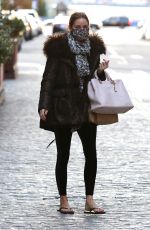 OLIVIA PALERMO Leaves Pedicure Salon in New York 11/17/2020