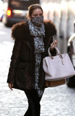 OLIVIA PALERMO Leaves Pedicure Salon in New York 11/17/2020