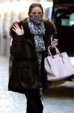 OLIVIA PALERMO Leaves Pedicure Salon in New York 11/17/2020