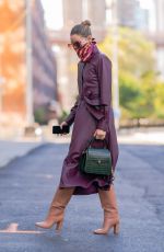 OLIVIA PALERMO Out and About in New York 11/05/2020