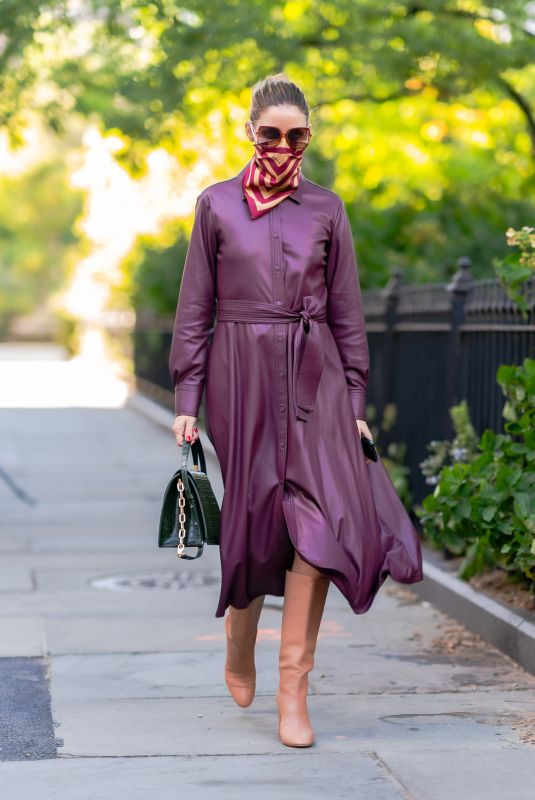 OLIVIA PALERMO Out and About in New York 11/05/2020