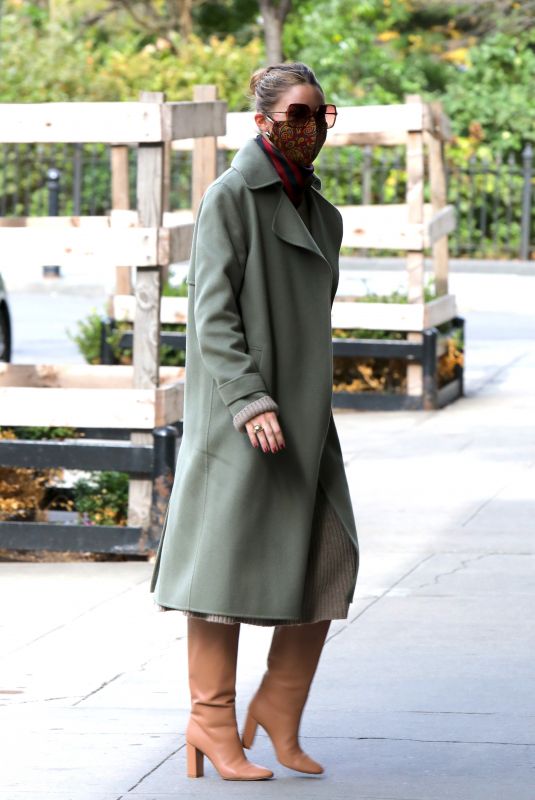OLIVIA PALERMO Out in New York 11/03/2020