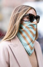 OLIVIA PALERMO Out in New York 11/17/2020