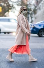 OLIVIA PALERMO Out in New York 11/17/2020