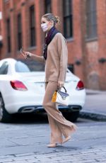 OLIVIA PALERMO Out in New York 11/20/2020