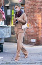 OLIVIA PALERMO Out in New York 11/20/2020