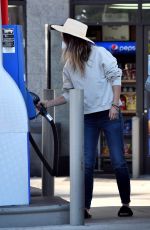 OLIVIA WILDE at a Gas Station in Los Angeles 11/17/2020