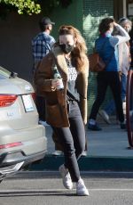 OLIVIA WILDE at a Guitar Store in Los Angeles 11/27/2020