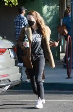 OLIVIA WILDE at a Guitar Store in Los Angeles 11/27/2020