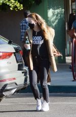 OLIVIA WILDE at a Guitar Store in Los Angeles 11/27/2020