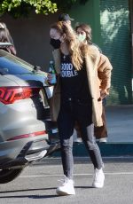 OLIVIA WILDE at a Guitar Store in Los Angeles 11/27/2020