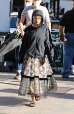 OLIVIA WILDE on the Set of Don