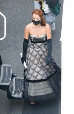 OLIVIA WILDE on the Set of Don