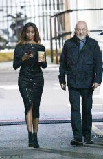 OTI MABUSE Arrives at a Studio in London 11/25/2020